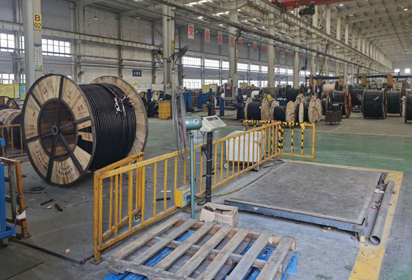 金山電纜 生產(chǎn)車(chē)間展示